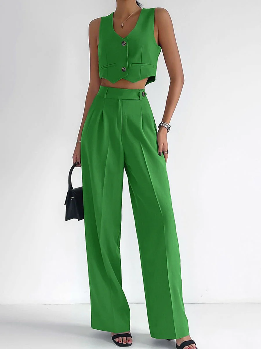 2025 Casual Vest Suit Women's Office Wear FD