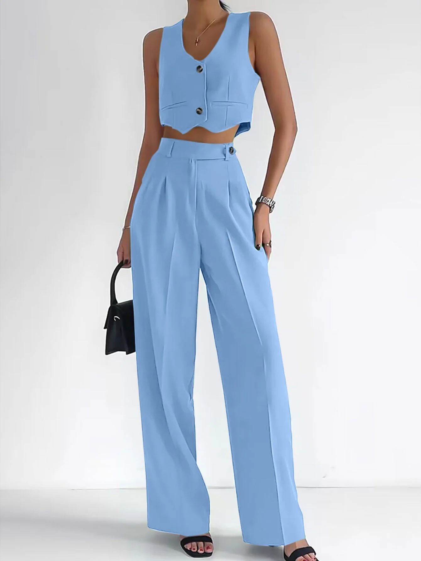 2025 Casual Vest Suit Women's Office Wear FD - Image 5