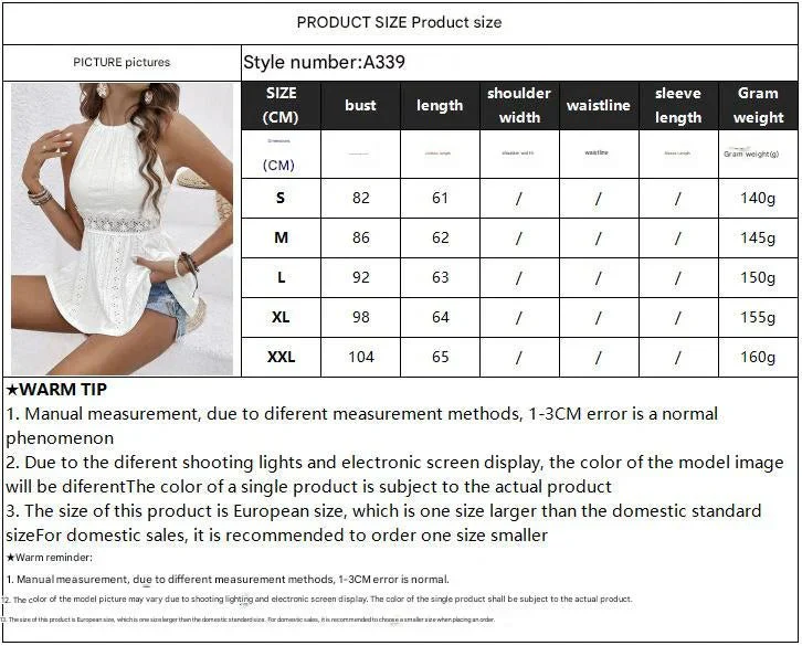2025 new elegant solid color neck lace lace vest T-shirt slim and thin top women's clothing - Image 7