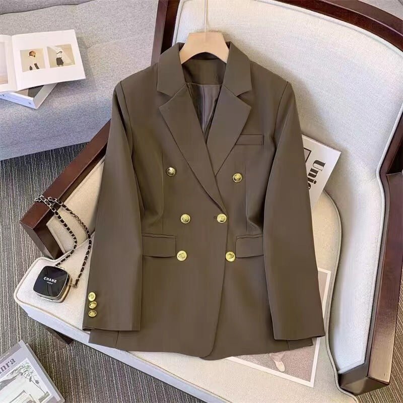 2025 new goddess suits for women, popular Korean style, high-end lazy style, casual and versatile women office suit - Image 13