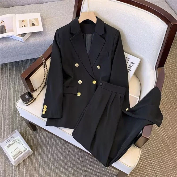 2025 new goddess suits for women, popular Korean style, high-end lazy style, casual and versatile women office suit FD - Image 14