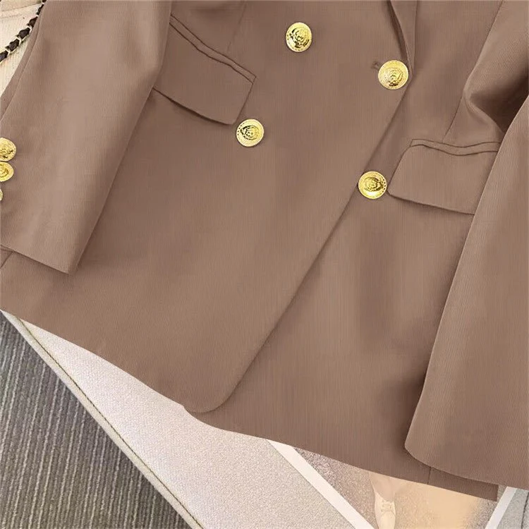 2025 new goddess suits for women, popular Korean style, high-end lazy style, casual and versatile women office suit FD - Image 37