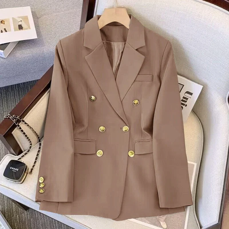 2025 new goddess suits for women, popular Korean style, high-end lazy style, casual and versatile women office suit FD - Image 8