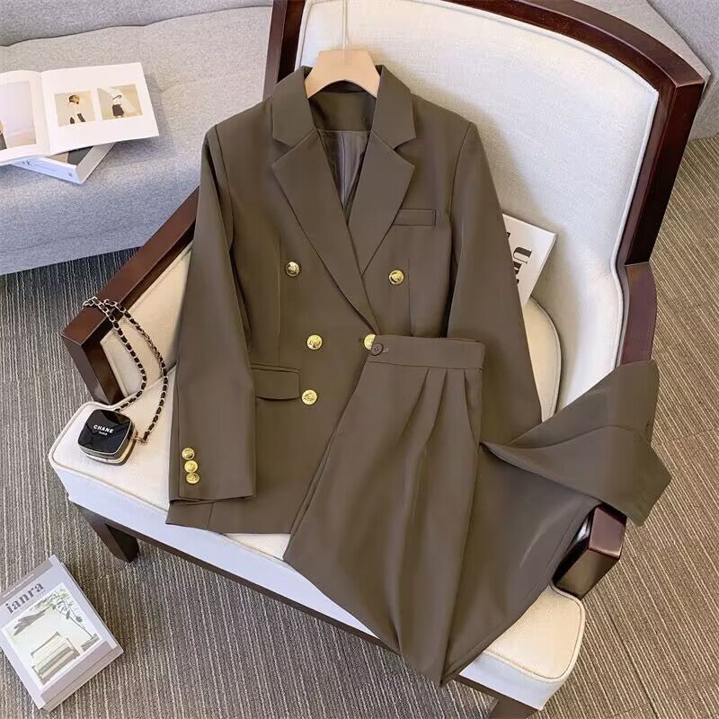 2025 new high-end casual Korean suit pants two-piece suit - Image 9