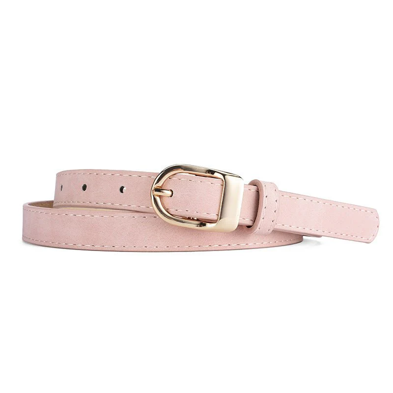 2025 new women's Korean fashion belt student jeans decorative thin belt FD - Image 4