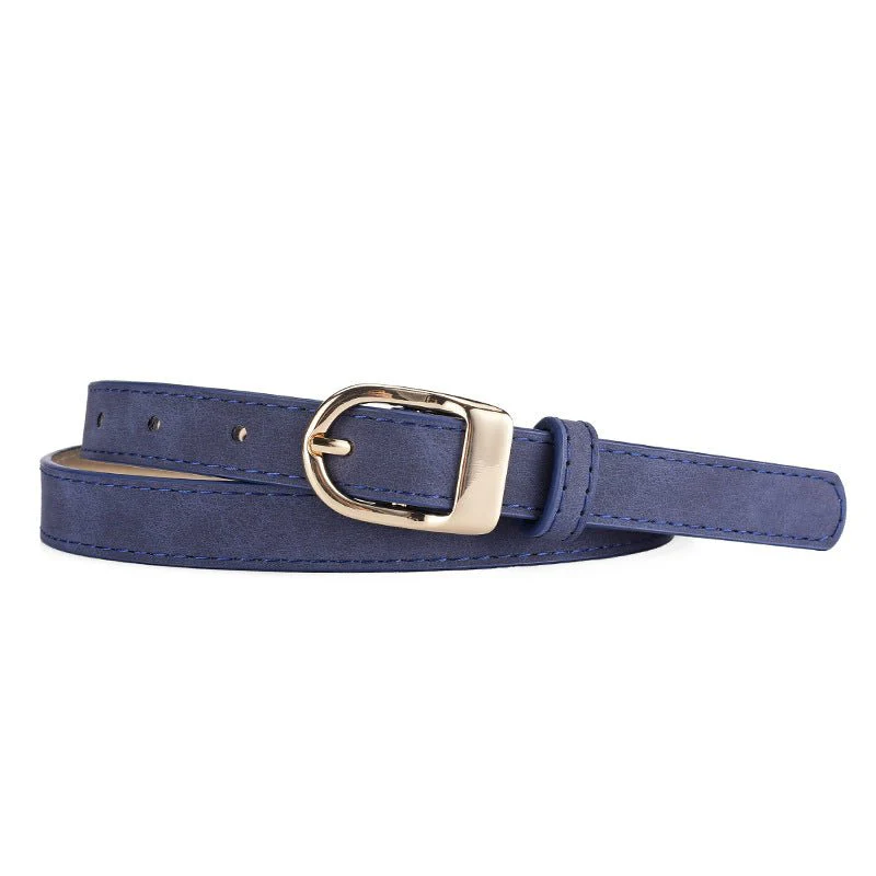 2025 new women's Korean fashion belt student jeans decorative thin belt FD - Image 7