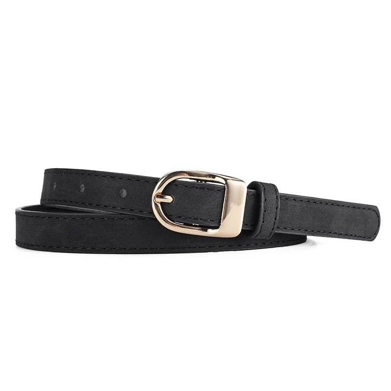 2025 new women's Korean fashion belt student jeans decorative thin belt FD - Image 8
