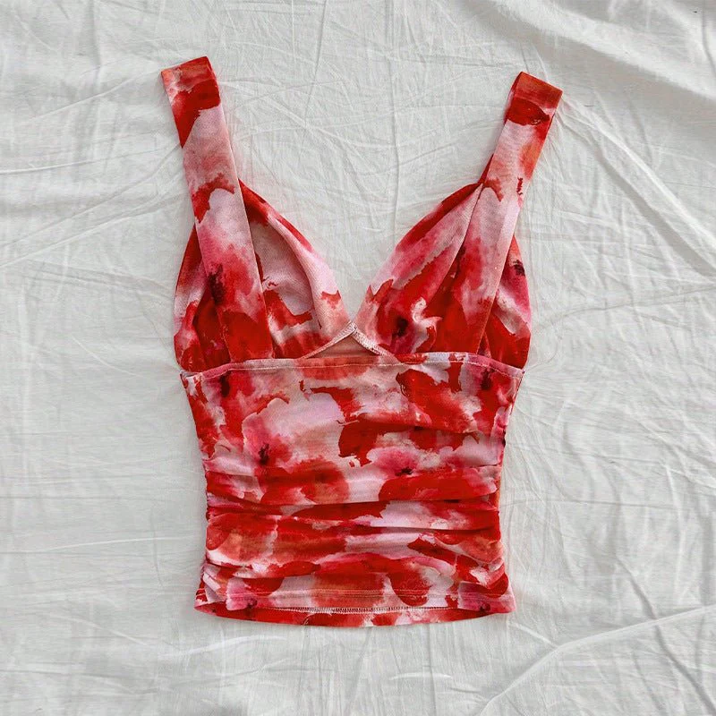 2025 summer sxy beach small vest short top Spice girl - Image 2