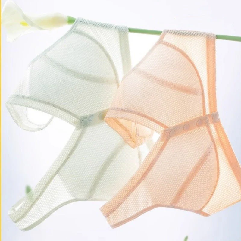 A-type thin front-opening mother breastfeeding bra without steel ring large size FD - Image 6