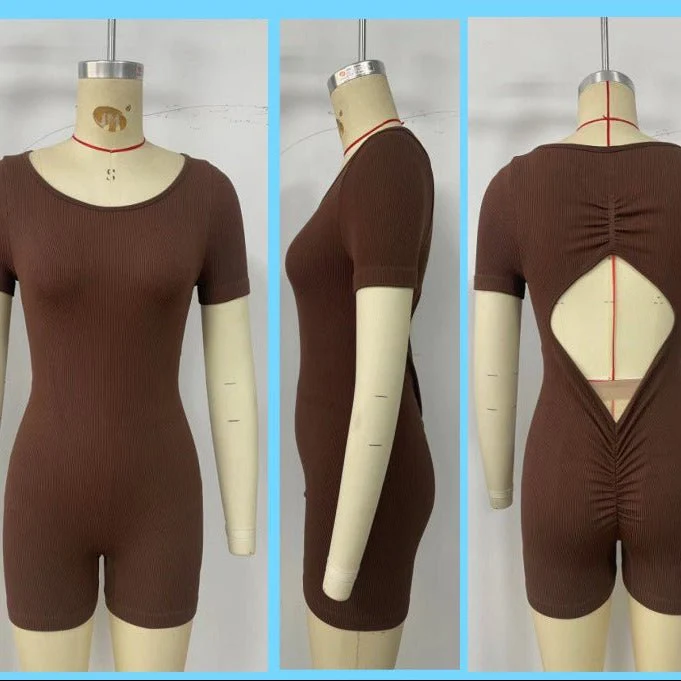 AeroSculpt | Backless Seamless Running Onesie - Image 12