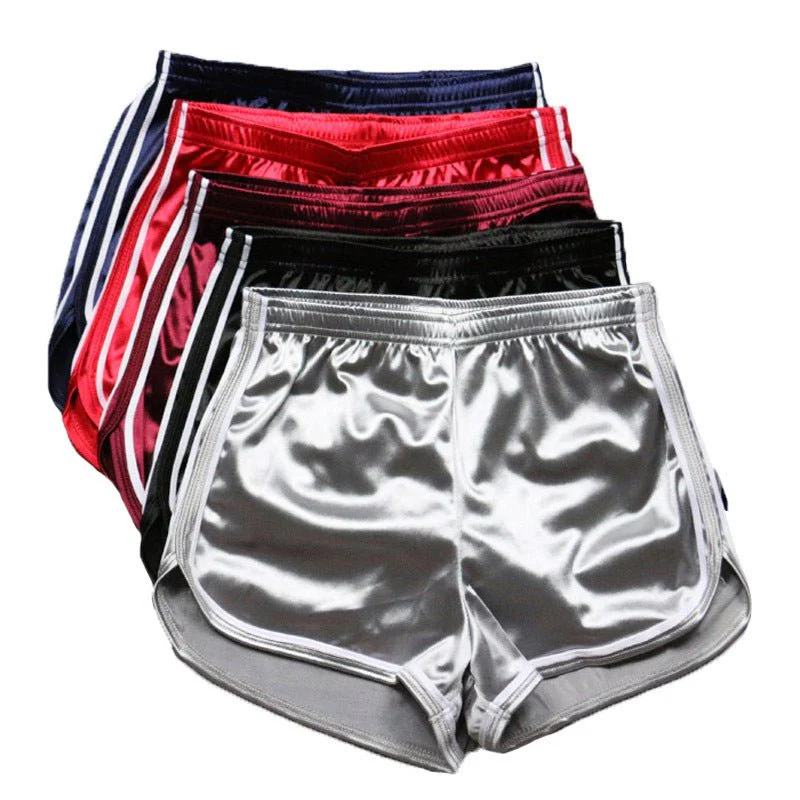 All-match Smooth Elastic High Waist Women Sports Shorts - Image 8