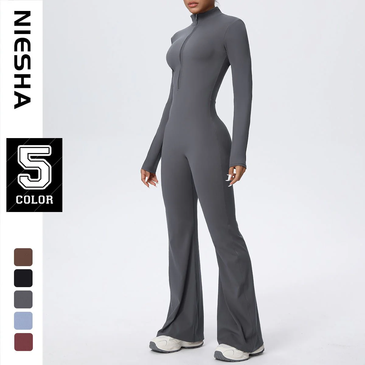 Apex Flare Unitard | Architectural. Fluid. Absolute. - Image 10