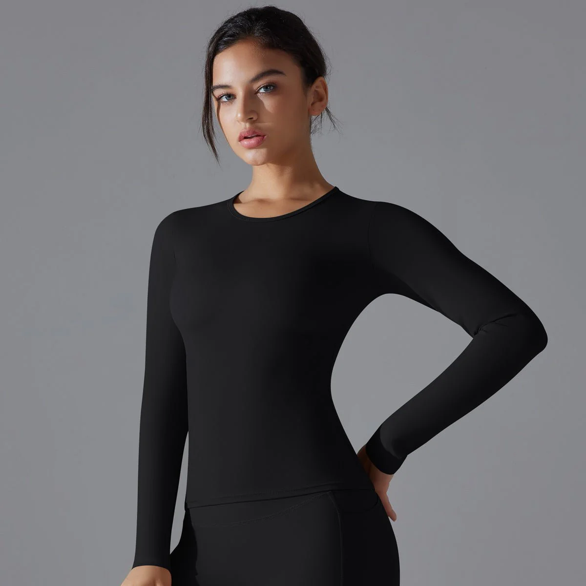 Apex Sculpt Slim-Fit Tee | Fluid. Form. Fearless. - Image 6