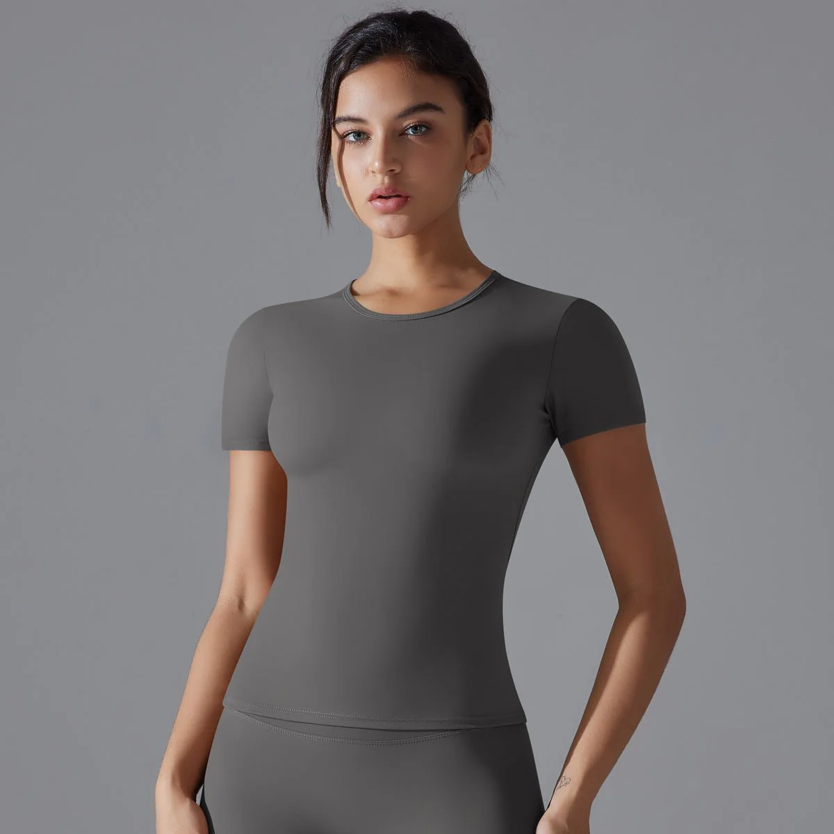 Apex Sculpt Slim-Fit Tee | Fluid. Form. Fearless. (FD) - Image 18