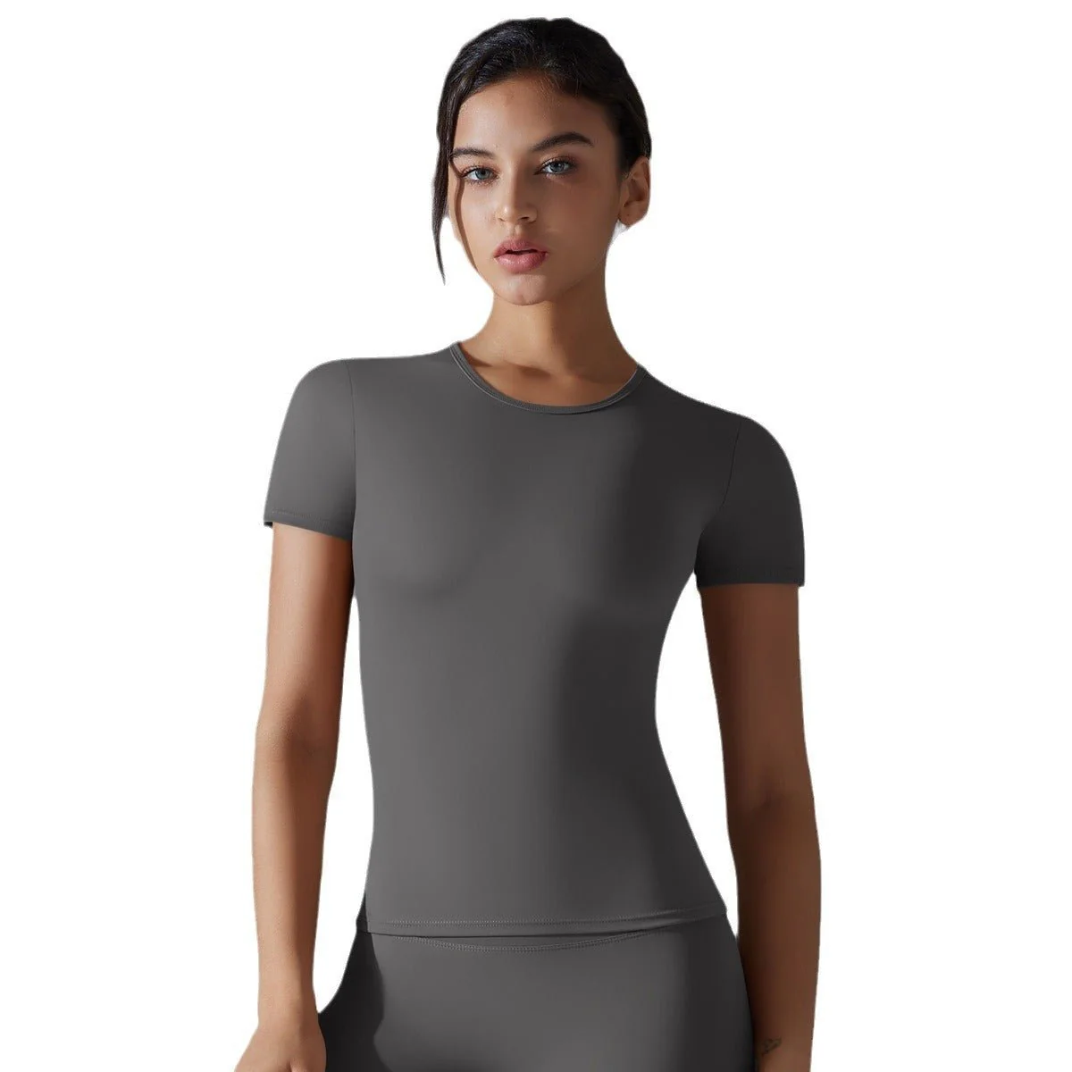 Apex Sculpt Slim-Fit Tee | Fluid. Form. Fearless. (FD) - Image 4