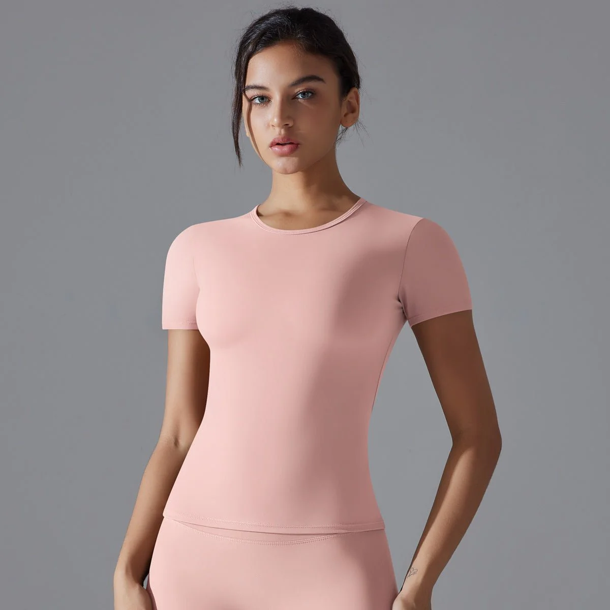 Apex Sculpt Slim-Fit Tee | Fluid. Form. Fearless. (FD) - Image 9
