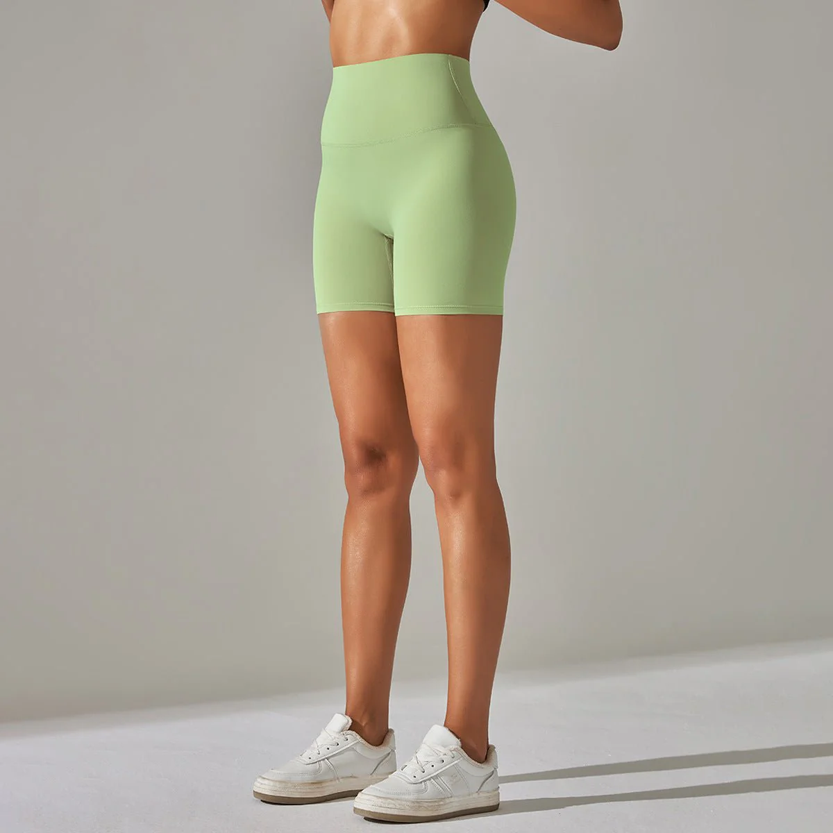 Aura Brushed Yoga Shorts | Velvety. Vivid. Victorious. - Image 32