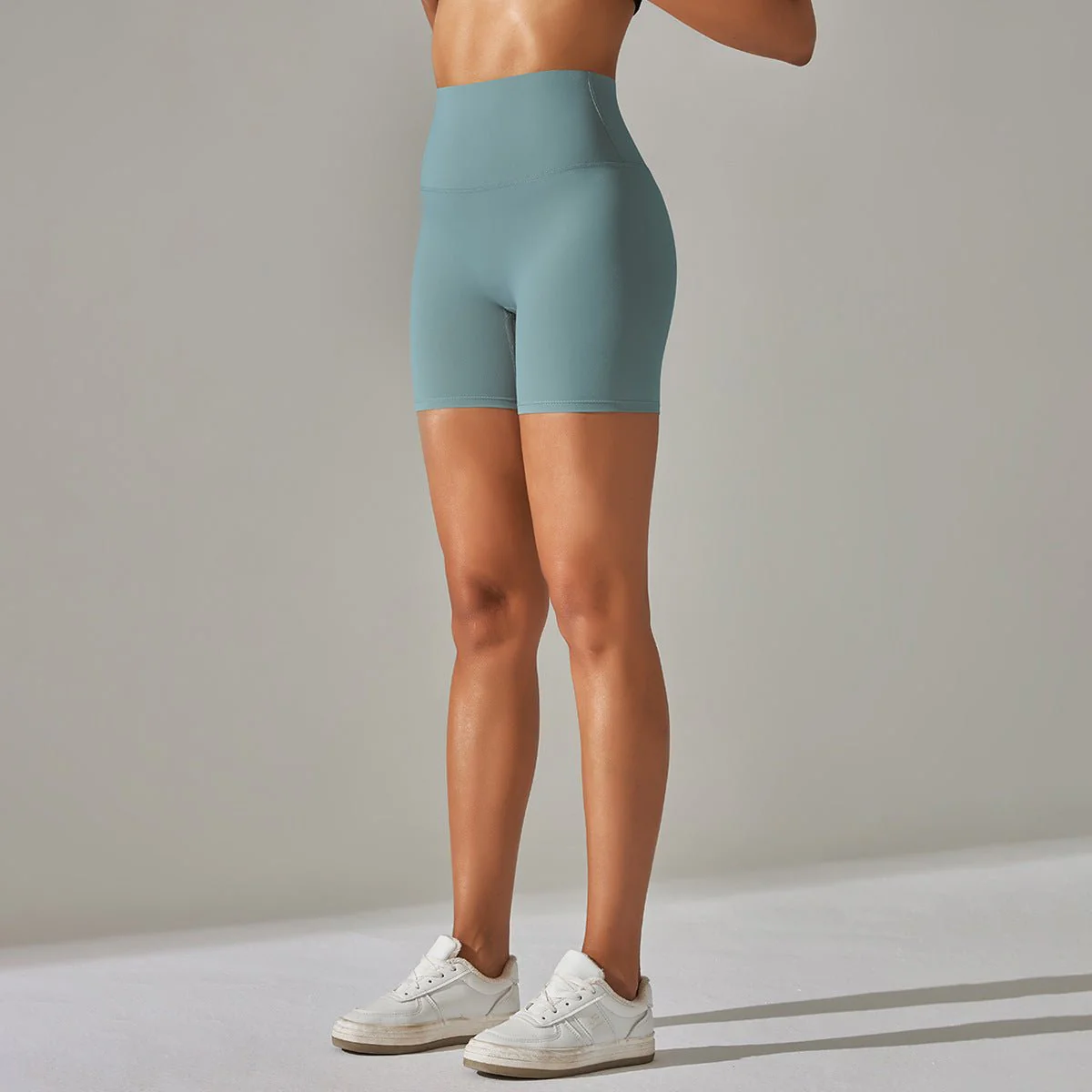 Aura Brushed Yoga Shorts | Velvety. Vivid. Victorious. - Image 35