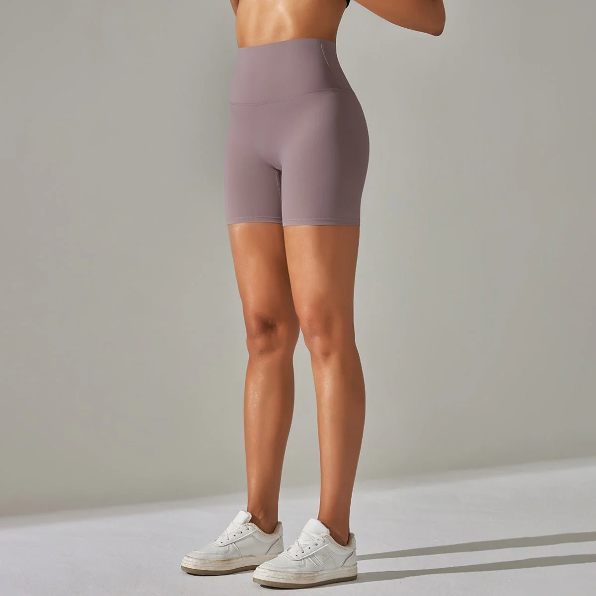 Aura Brushed Yoga Shorts | Velvety. Vivid. Victorious. - Image 41