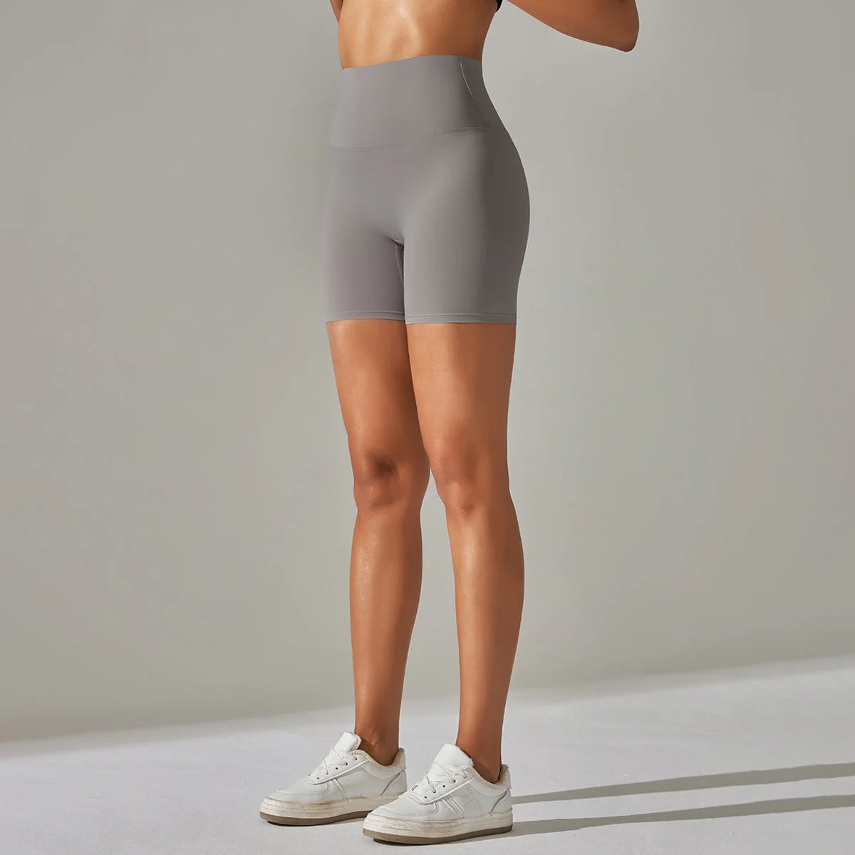 Aura Brushed Yoga Shorts | Velvety. Vivid. Victorious. - Image 8