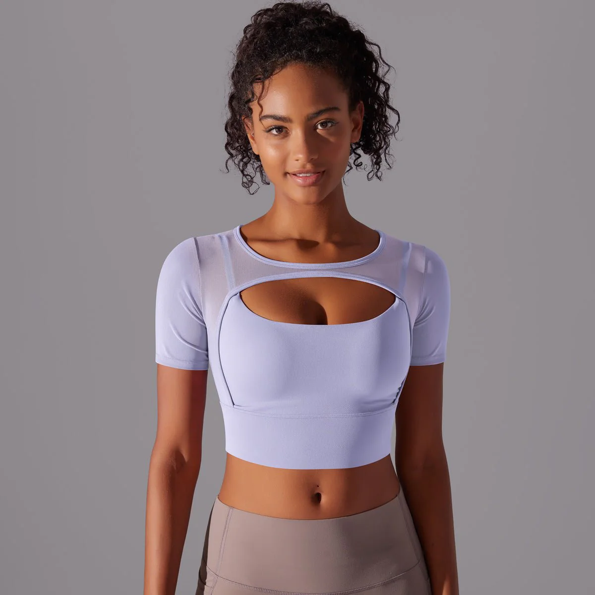 Aura Mesh Layered Tee | Alluring. Breathable. Avant-Garde. - Image 2