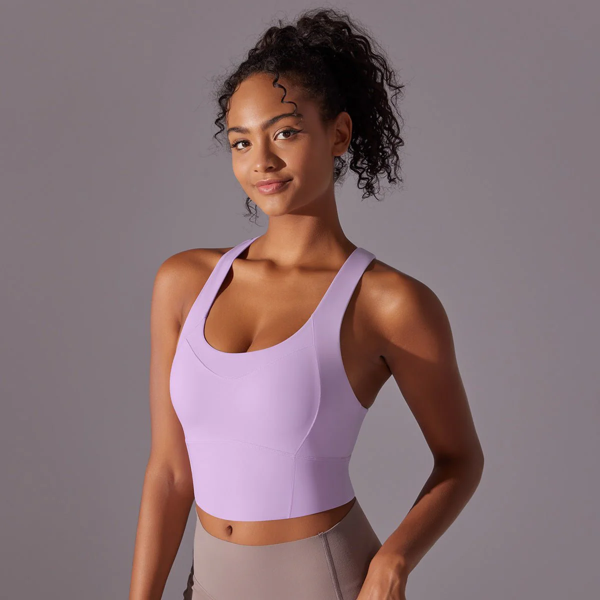 Aura Naked-Feel Sports Bra | Minimalist. Supportive. Elevated. - Image 9
