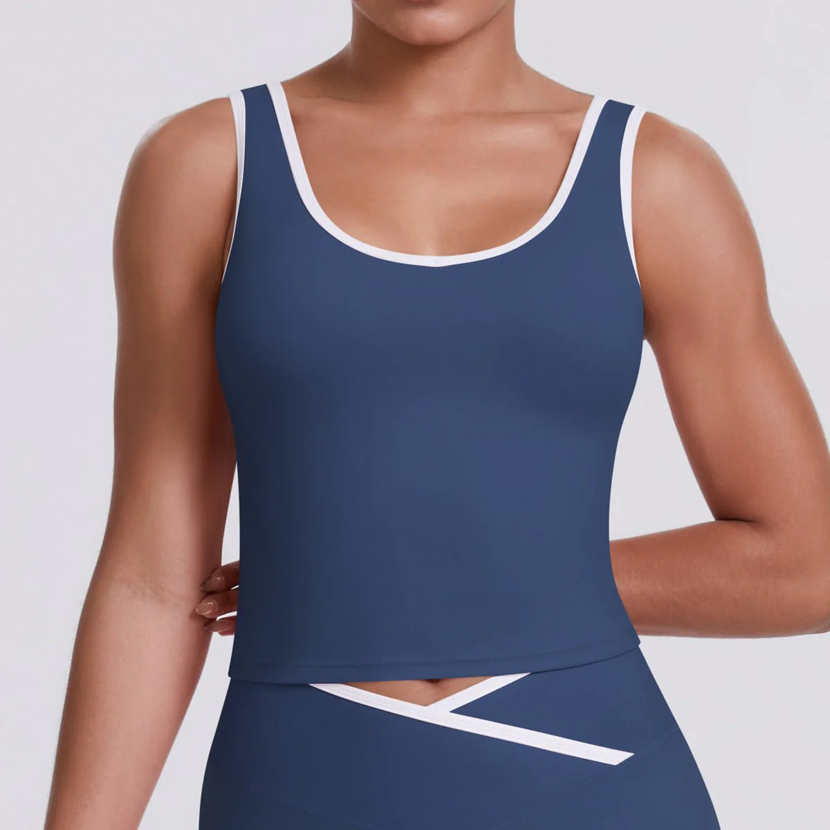 Aura Performance Tank | Minimalist. Kinetic. Precise.