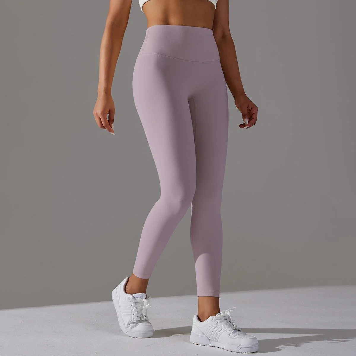 Bare Glow 9/10 Leggings | Seamless. Sculpted. Serene. - Image 5