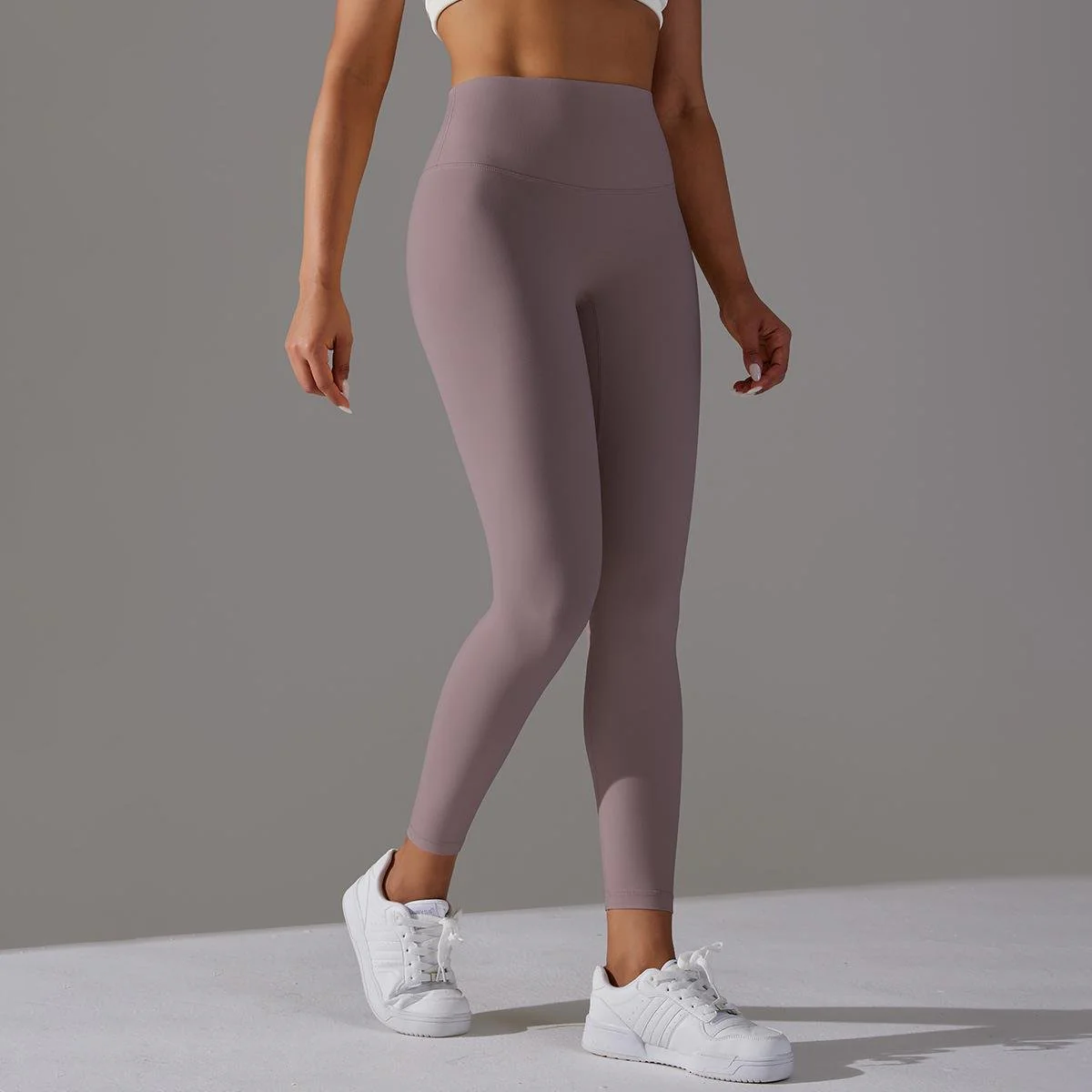 Bare Glow 9/10 Leggings | Seamless. Sculpted. Serene. - Image 8