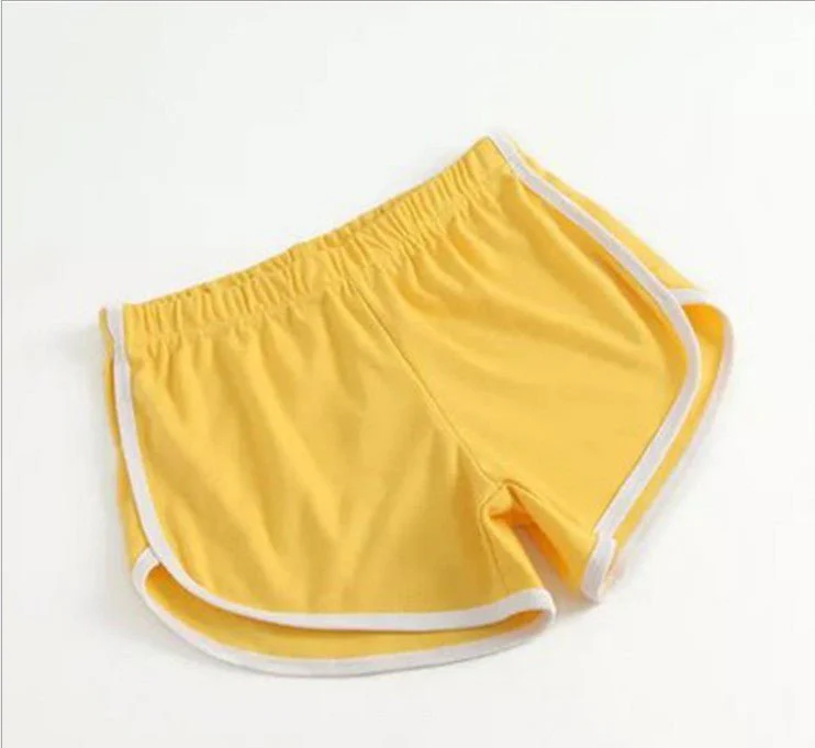 Breathable Sports Shorts, Solid Color Hot Pants Shorts - Image 24