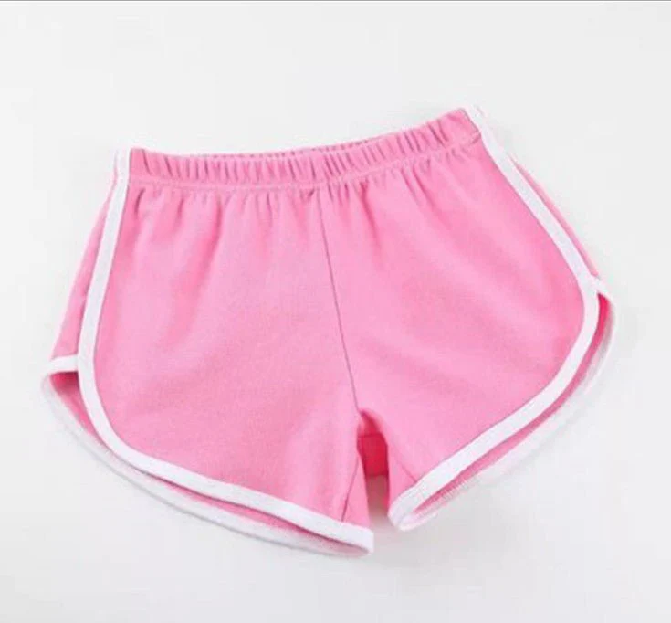 Breathable Sports Shorts, Solid Color Hot Pants Shorts - Image 26