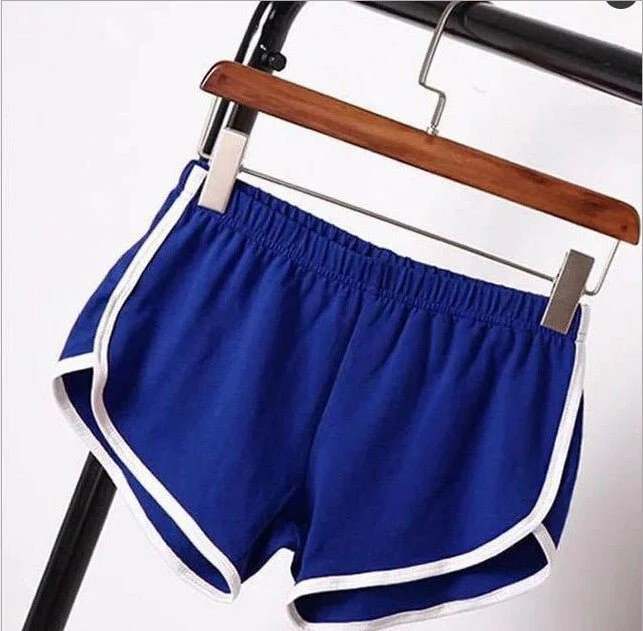 Breathable Sports Shorts, Solid Color Hot Pants Shorts - Image 27