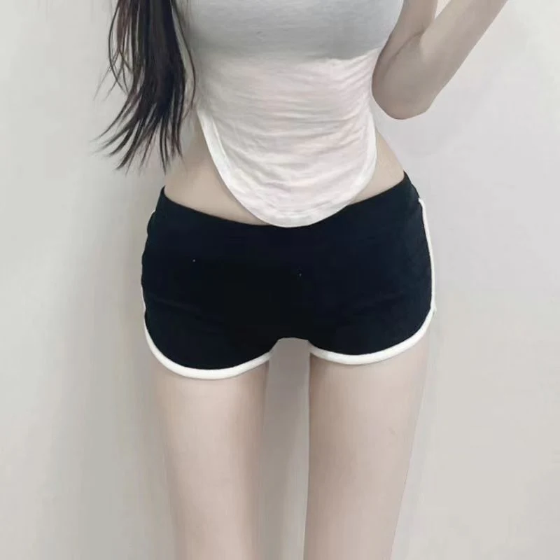 Breathable Sports Shorts, Solid Color Hot Pants Shorts FD - Image 16