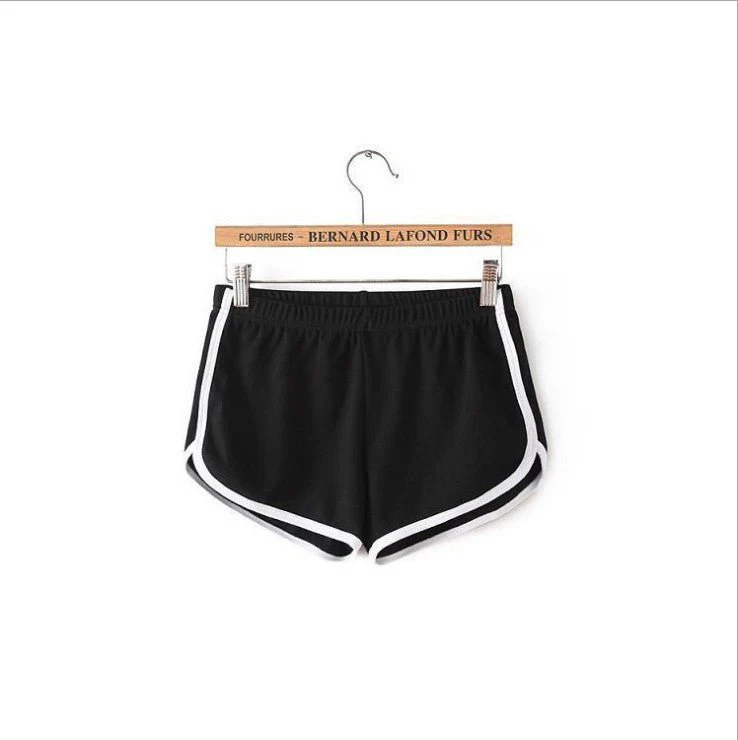Breathable Sports Shorts, Solid Color Hot Pants Shorts FD - Image 7