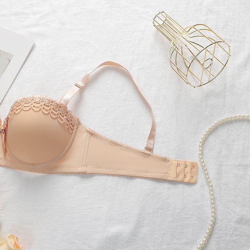 Butterfly Whisper | Embroidered Underwire Non-Slip Bra Panty Set (FD) - Image 23