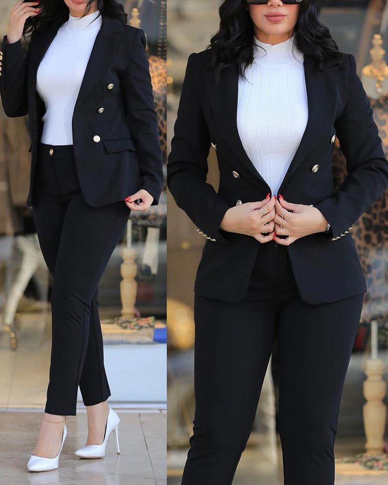 Casual fashion professional wear women's suits - Image 12