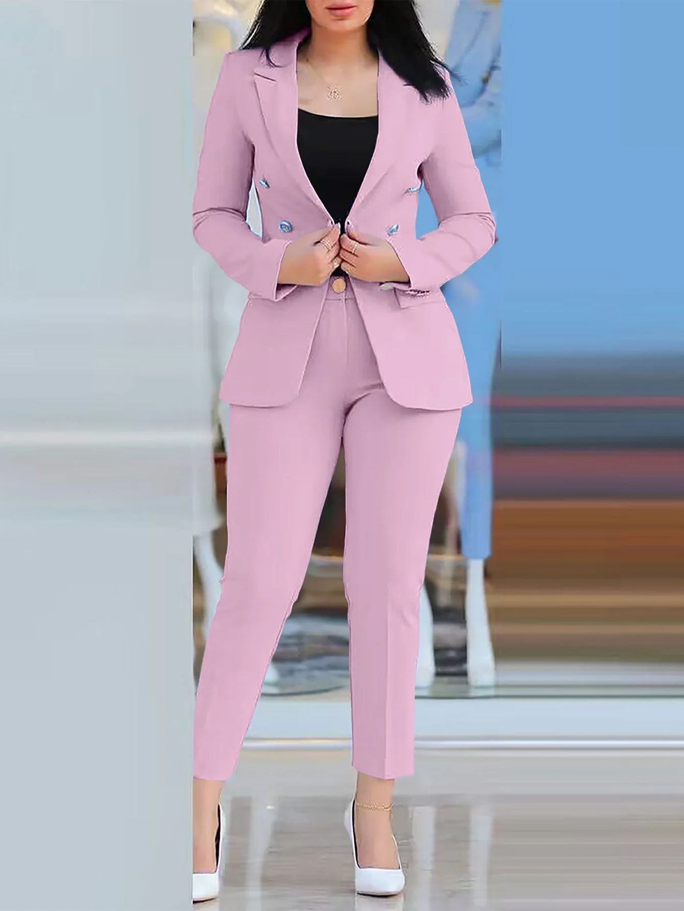 Casual fashion professional wear women's suits - Image 8