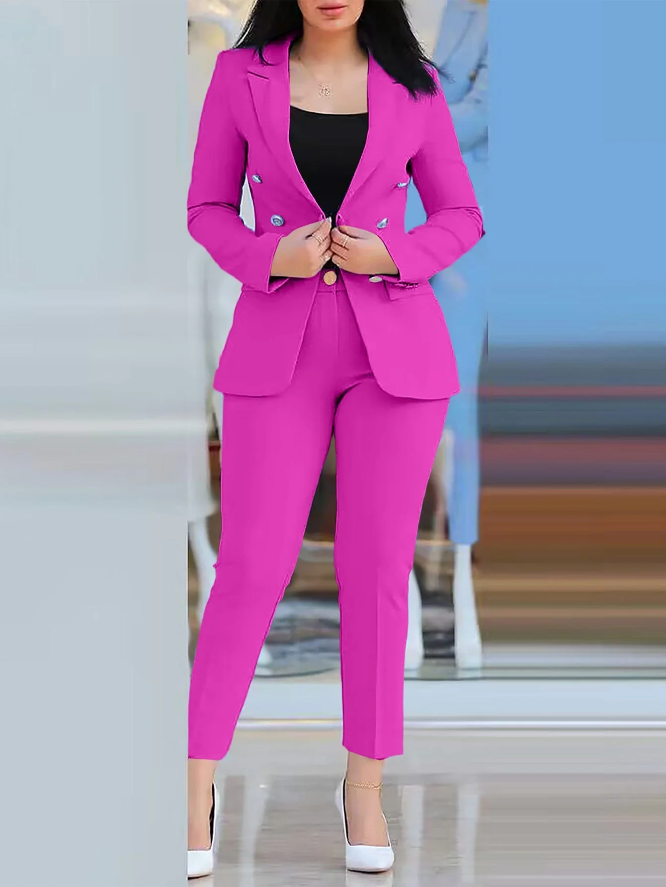 Casual fashion professional wear women's suits - Image 9