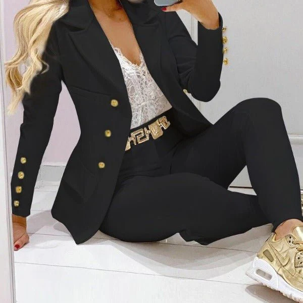 Casual fashion suit set for women FD - Image 10