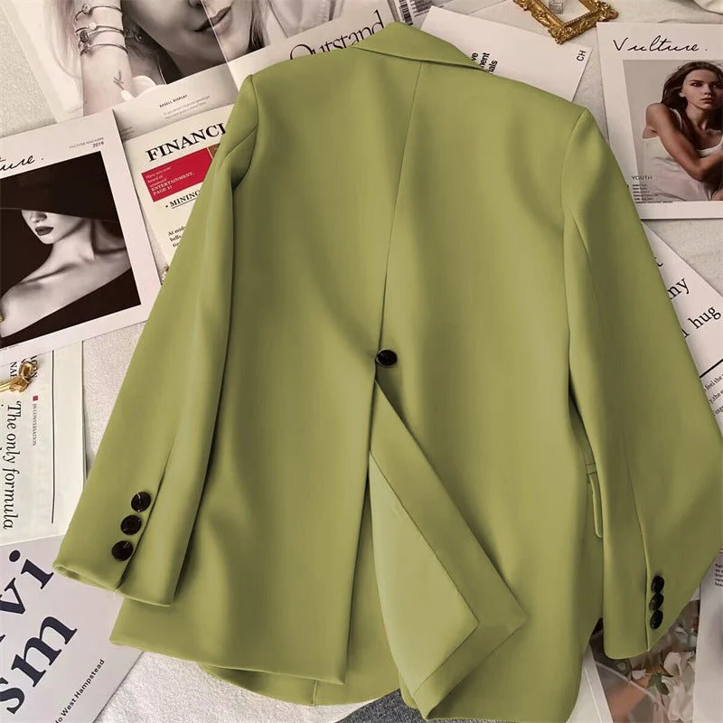 Casual Style Designer Buttoned Blazer For Women FD - Image 3