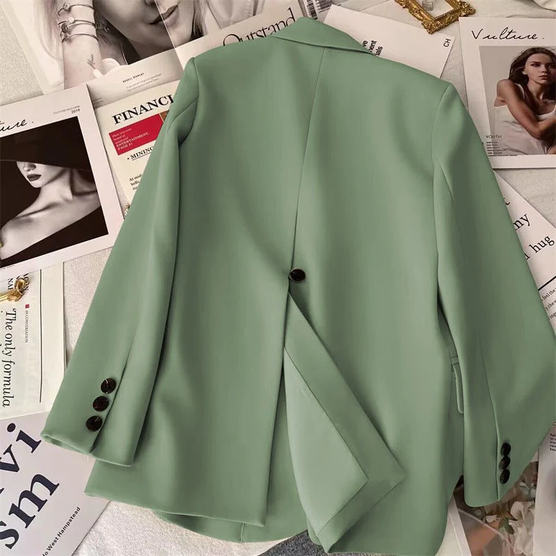 Casual Style Designer Buttoned Blazer For Women FD - Image 6