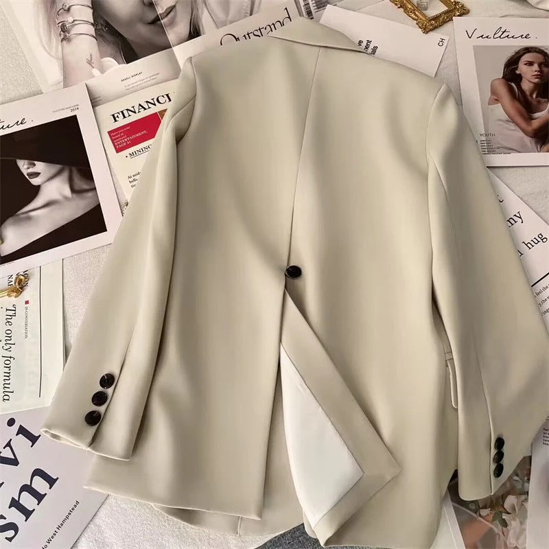 Casual Style Designer Buttoned Blazer For Women FD - Image 7