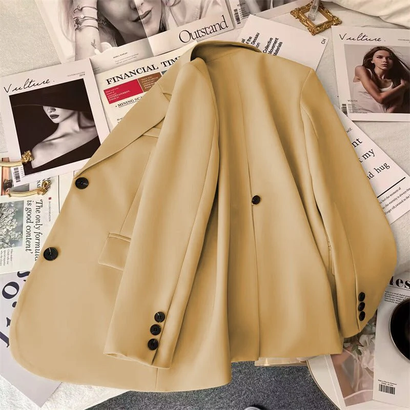 Casual Style Designer Buttoned Blazer For Women FD - Image 9