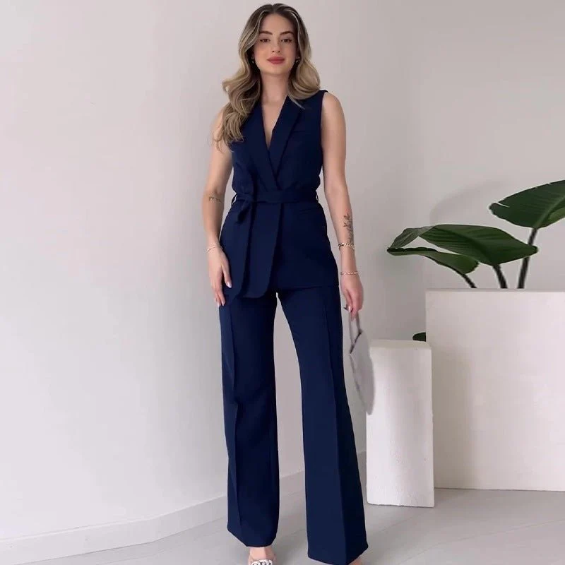 Casual Temperament Suit Set For Women FD - Image 5