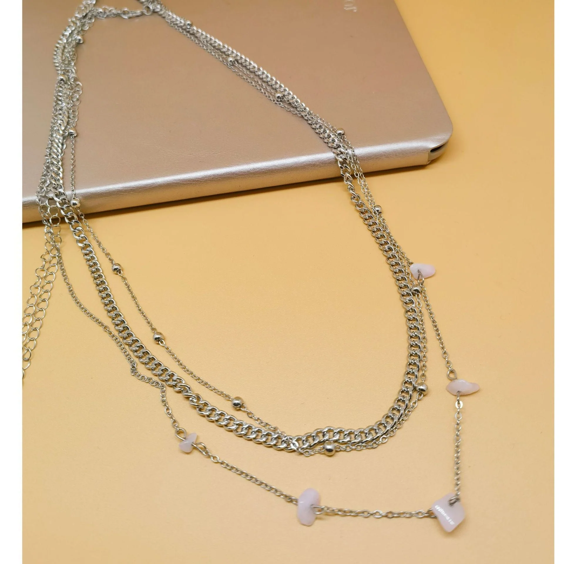 Chanel style waist chain metal with skirt suit belt chain FD - Image 3