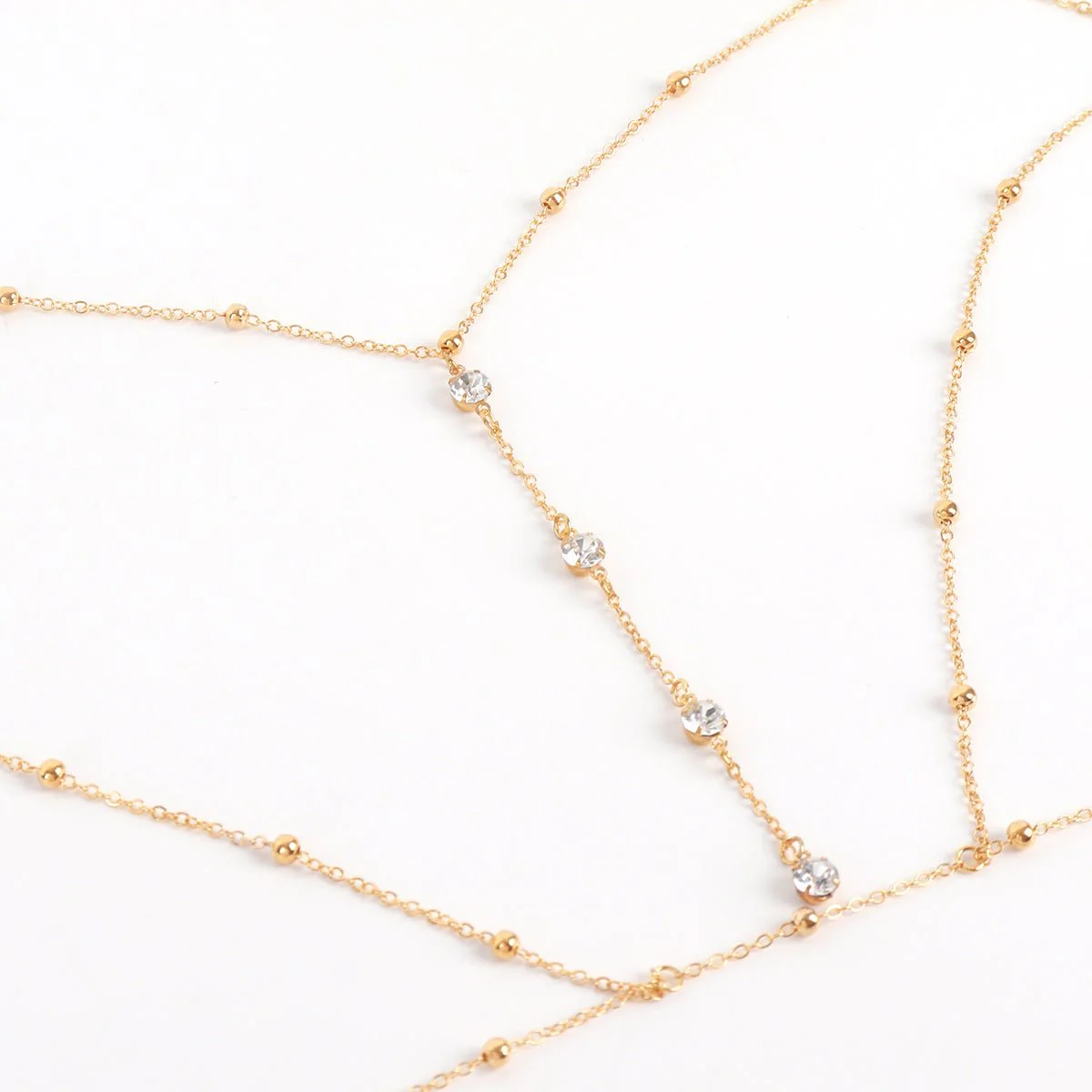 Chest chain jewelry pure desire style all-match sxy diamond pendant body chain necklace - Image 30