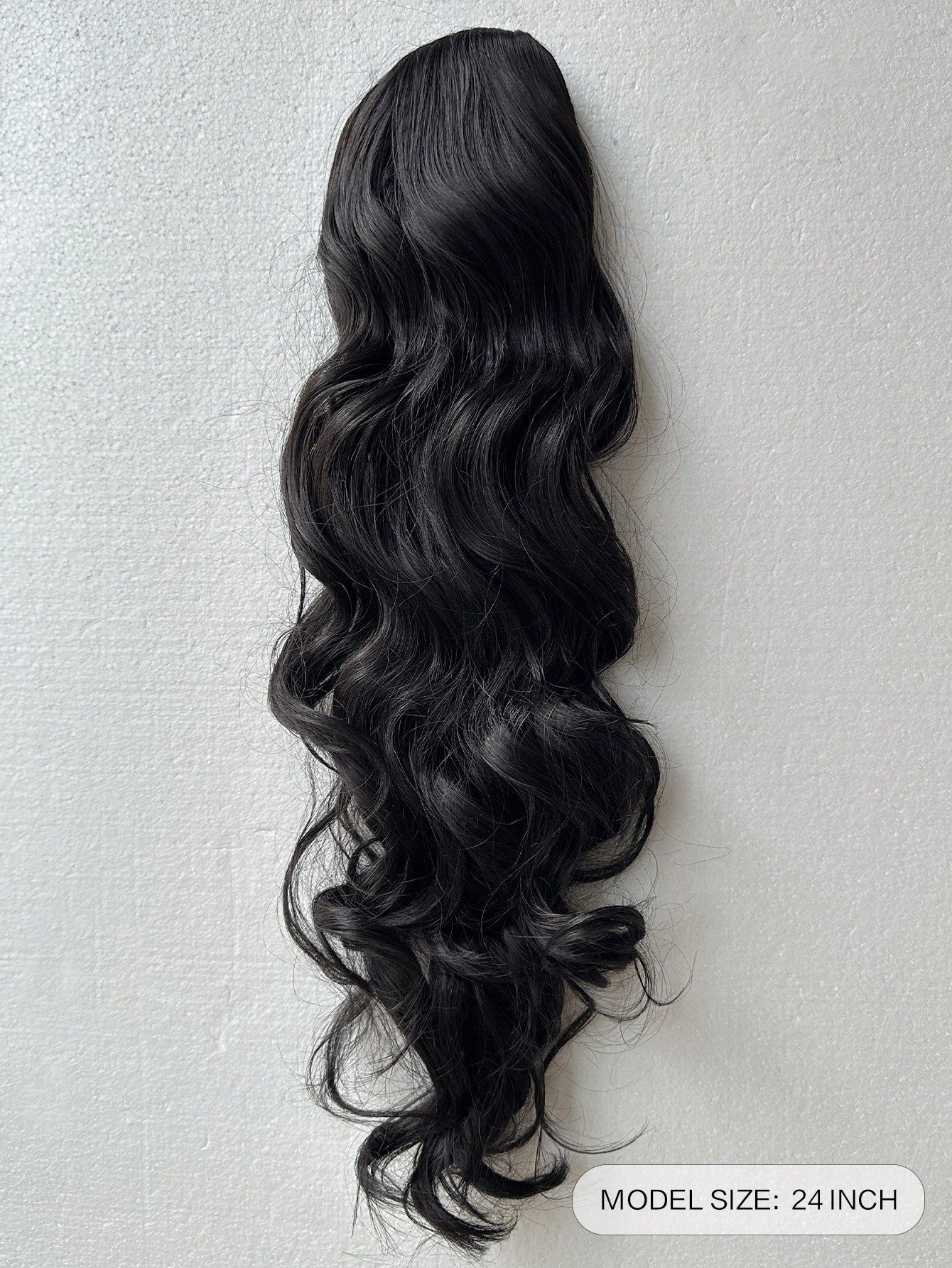 Claw Ponytail Extension 20 Inch Ombre Natural Wave Wavy Clip in Hair Extensions Soft Natural Looking Heat Resistant Fiber Synthetic Hairpiece For Women Daily Use FD - Image 22