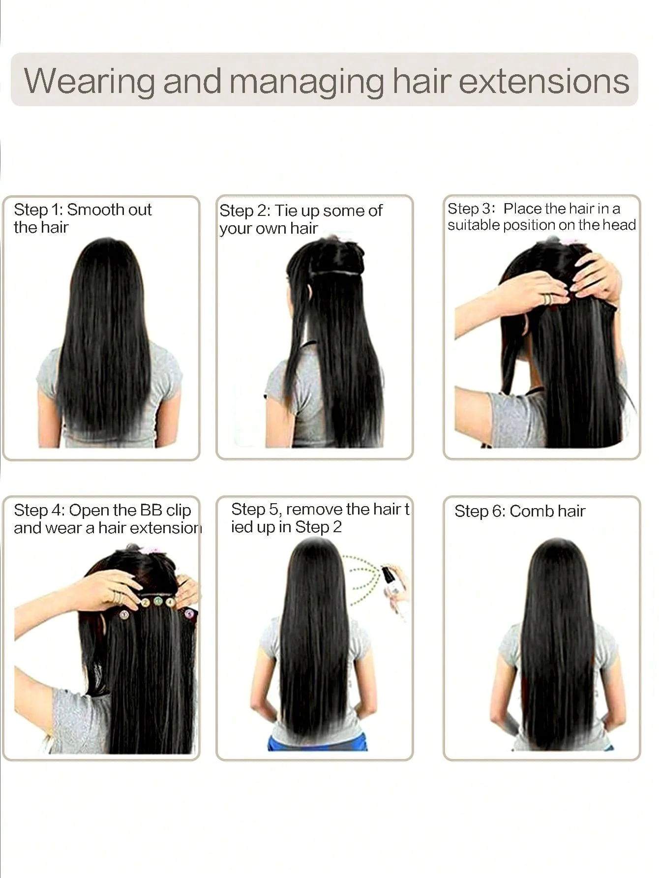 Clip In Hair Extensions 20-40 Inch Extra long Straight Brown Mixed Blonde Fake Hairpiece 5 Clips Synthetic Hair Extensions For Women Daily Use FD - Image 12