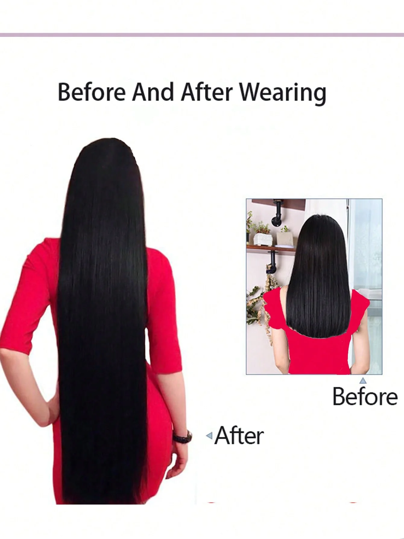 Clip In Hair Extensions 20-40 Inch Extra long Straight Brown Mixed Blonde Fake Hairpiece 5 Clips Synthetic Hair Extensions For Women Daily Use FD - Image 16