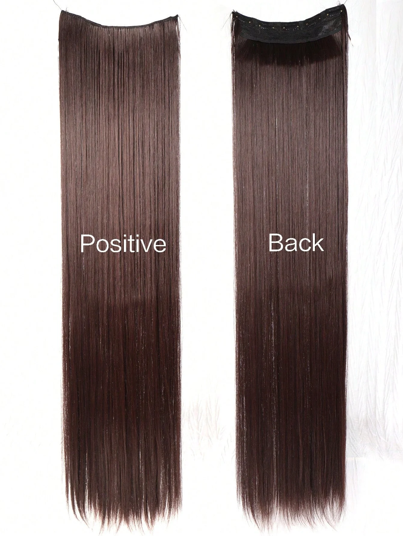 Clip In Hair Extensions 20-40 Inch Extra long Straight Brown Mixed Blonde Fake Hairpiece 5 Clips Synthetic Hair Extensions For Women Daily Use FD - Image 31